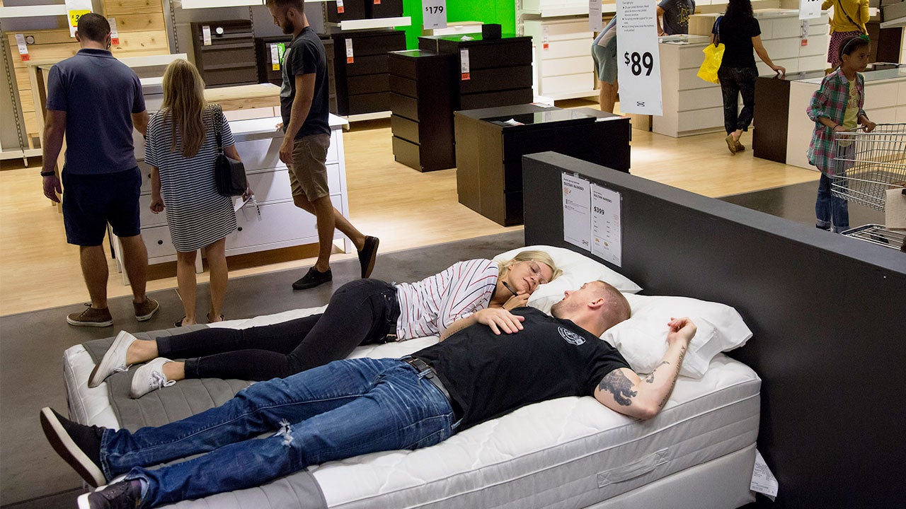 couple at ikea