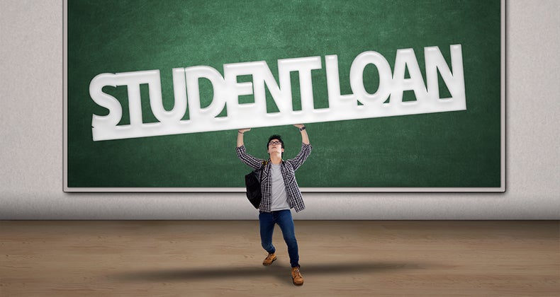 Student loan debt © Creativa/Shutterstock.com