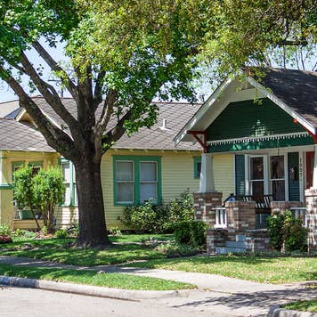 Houston Heights neighbhorhood