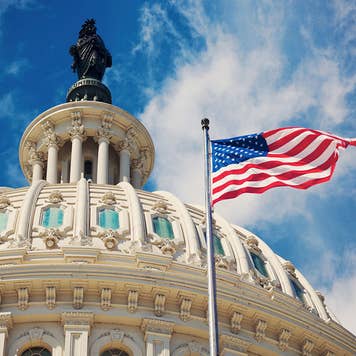 Capital building in Washington DC