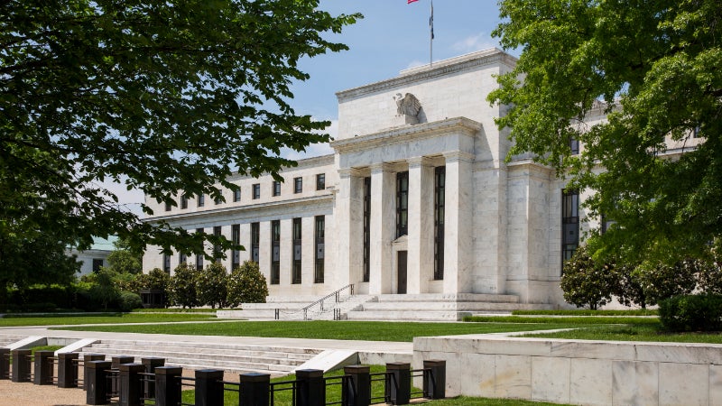 The Federal Reserve Eccles Building in Washington, D.C.