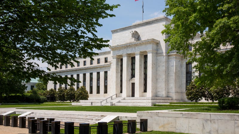 The Federal Reserve Eccles Building in Washington, D.C.