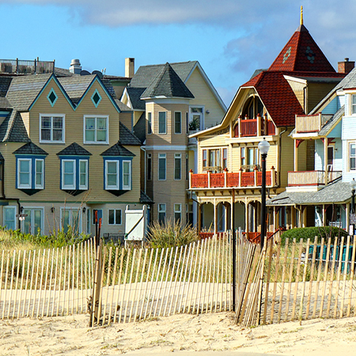 New Jersey homes in the summer