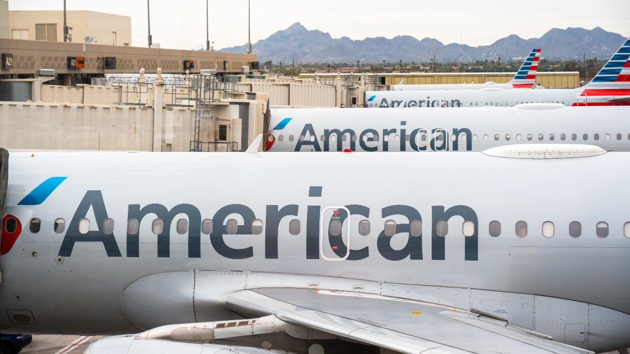 American Airlines airplanes