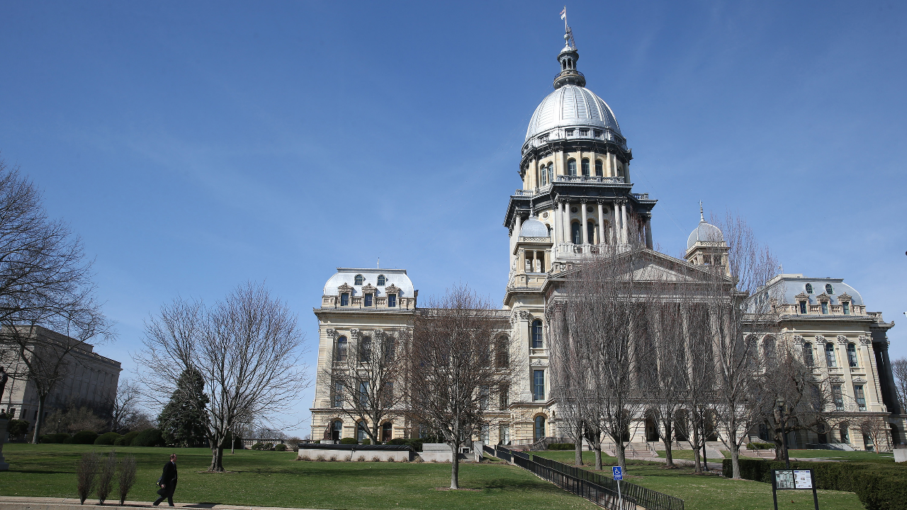 Illinois State Capitol Building in Springfield, Illinois