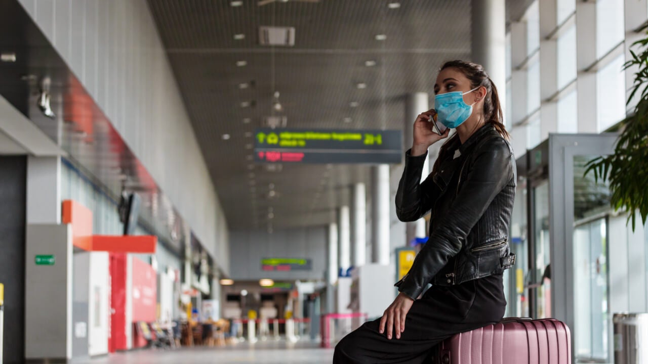 Flight canceled due to coronavirus