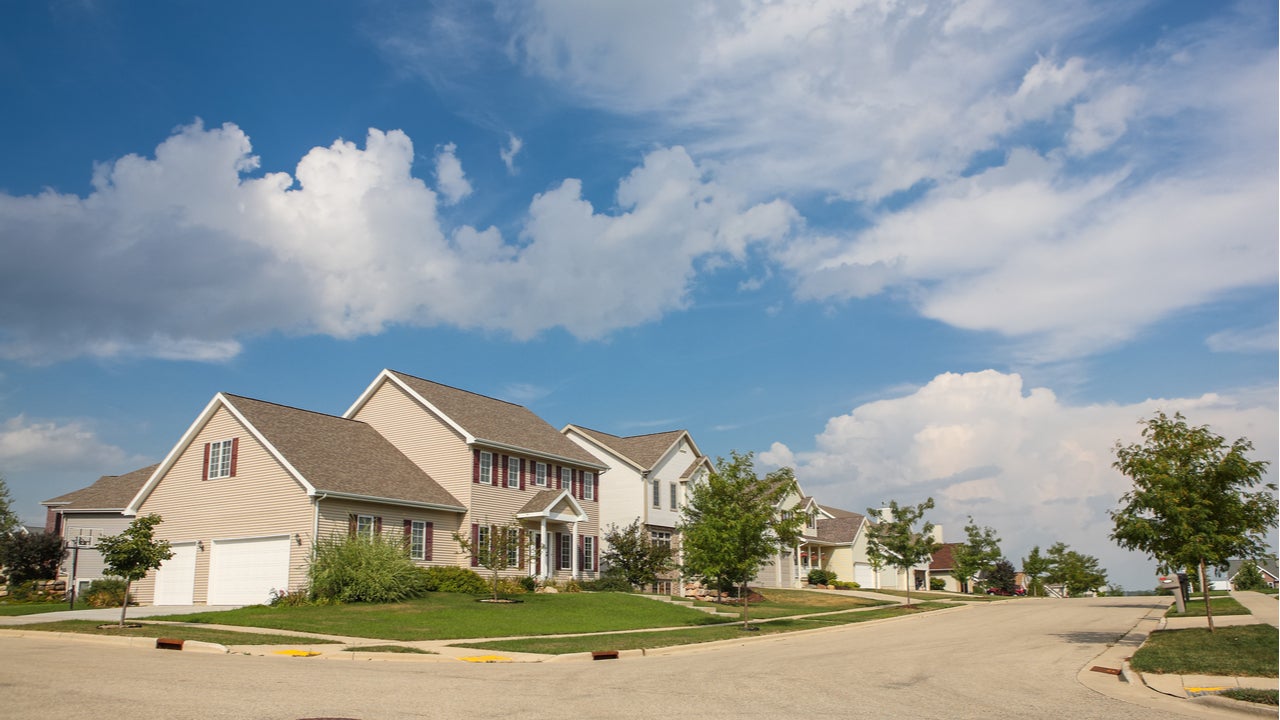A home on a corner lot