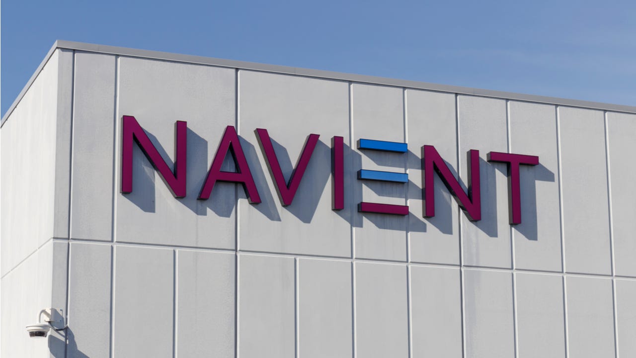 Exterior of a Navient building