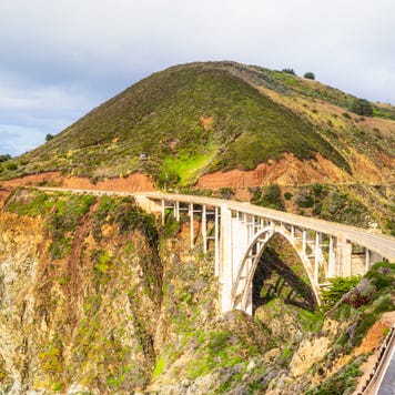 Shot of Bixby Creek Bridge.