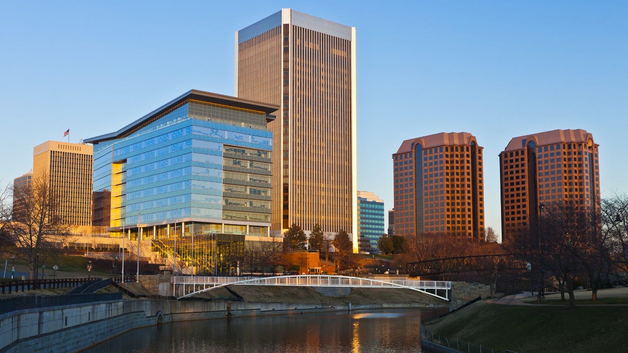 Richmond Virginia skyline