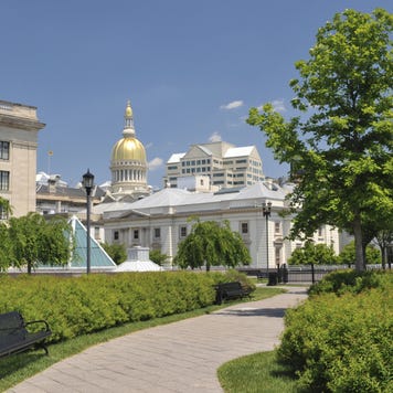 Courthouse in Trenton, New Jersey.