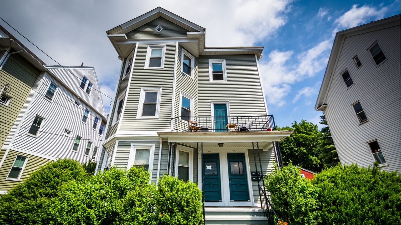 A historic home in the College Hill neighborhood of Providence, Rhode Island