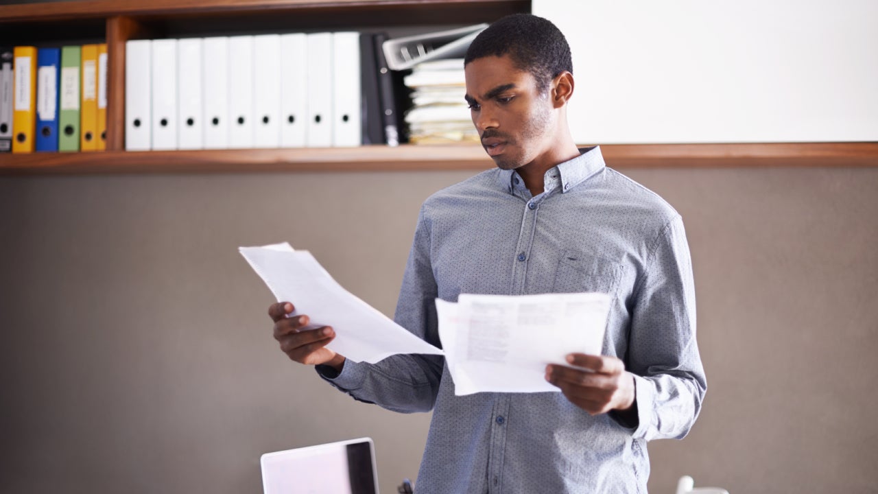 Going over the details of the contract