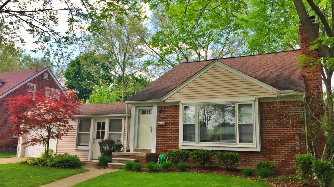 A single-family home in suburban Michigan