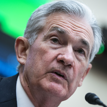 Federal Reserve Chair Jerome Powell speaks during a House Financial Committee hearing in Washington, D.C.