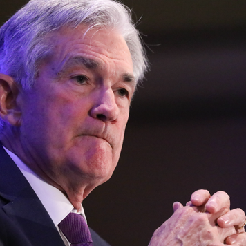 Fed Chair Jerome Powell speaks at a March business conference