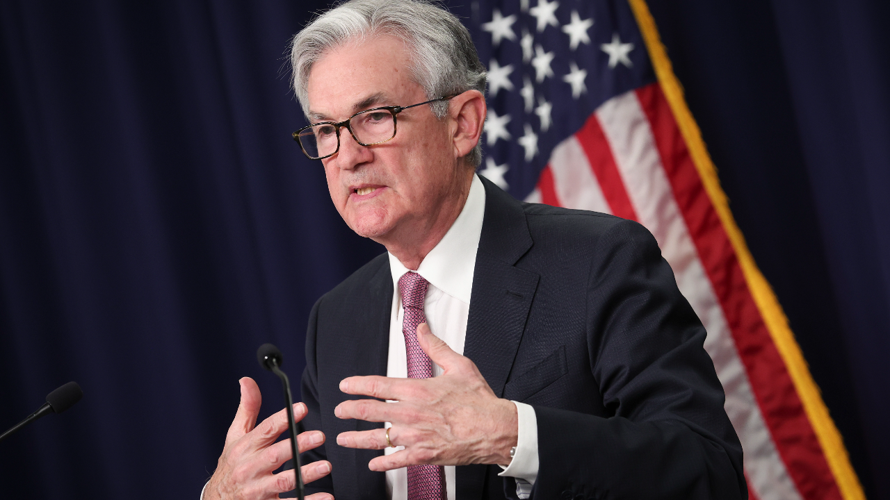 Federal Reserve Chair Jerome Powell speaks at press conference