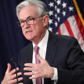 Federal Reserve Chair Jerome Powell speaks at press conference