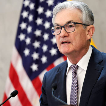 Federal Reserve Chair Jerome Powell speaks at the June post-meeting press conference