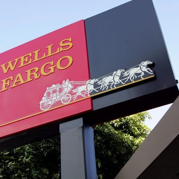 Wells Fargo sign