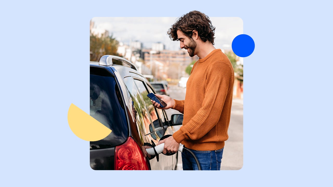 Driver entering their car