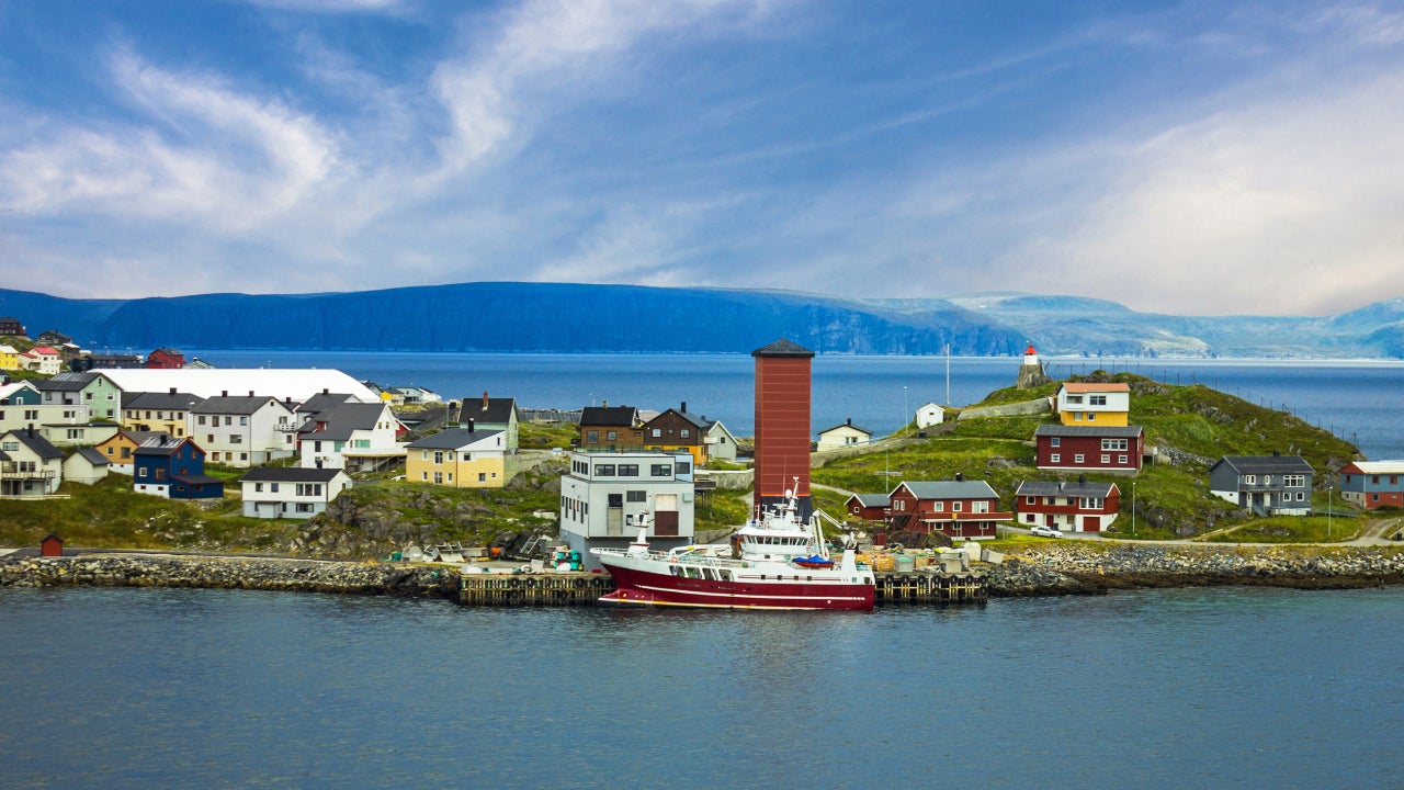 Norway, Honningsvag port, Arctic Circle