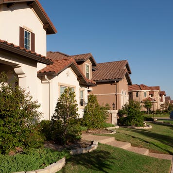 home appraisal - spanish style suburban homes with tile roofs