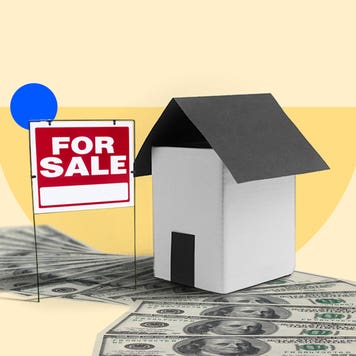 how to sell your house - photo illustration of house with for sale sign