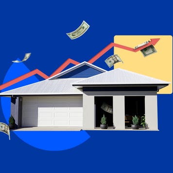 inflation and the housing market photo illustration