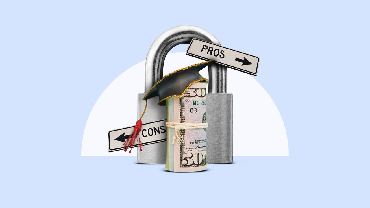 a lock and money