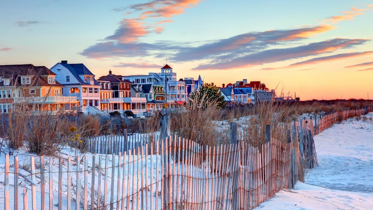 beachfront houses in Cape May, New Jersey