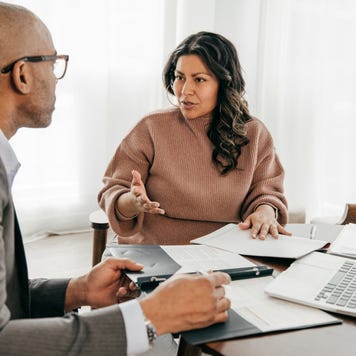 Meeting with a loan officer