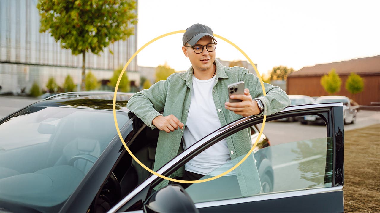 Person on their phone