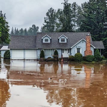 House flooded