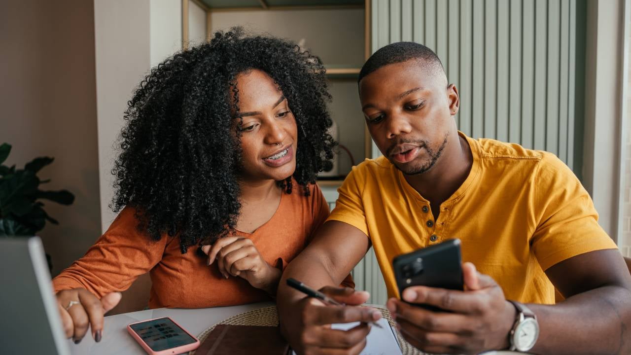 A couple files their taxes together.