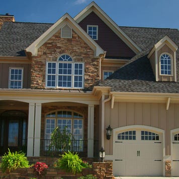 Photo of a suburban home