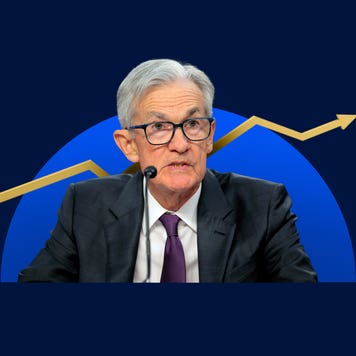 Illustration of Fed Chair Jerome Powell