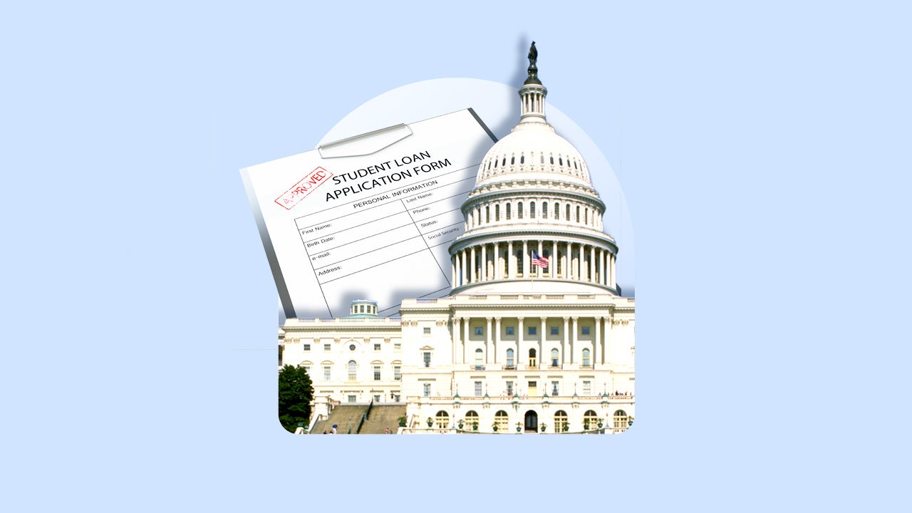 design image of a bill and capitol building