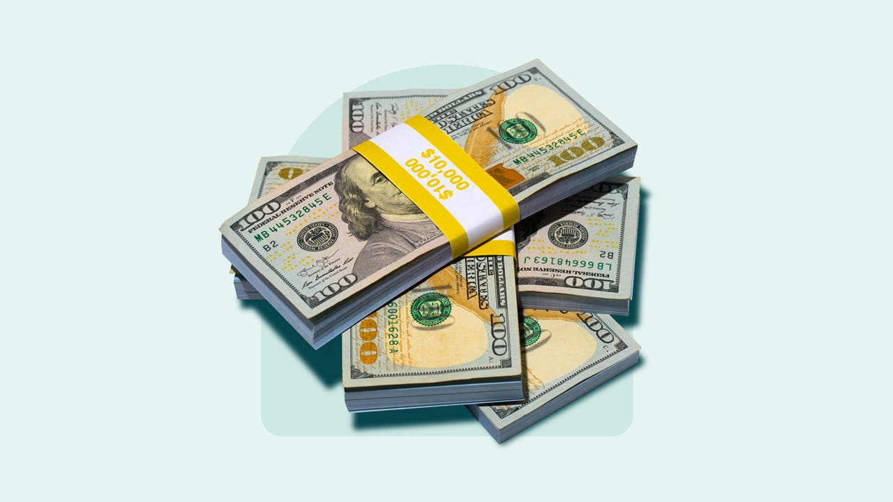 design image of money stacked on top of one another