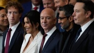 Elon Musk, Jeff Bezos and Mark Zuckerberg are among the world's richest billionaires