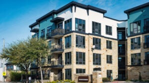 An image of an apartment complex