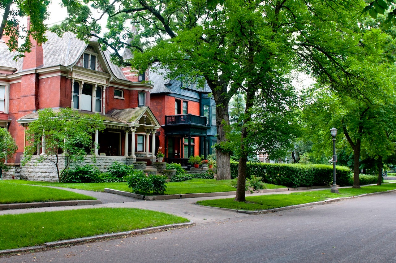 Victorian home exterior in St. Paul, Minnesota.
