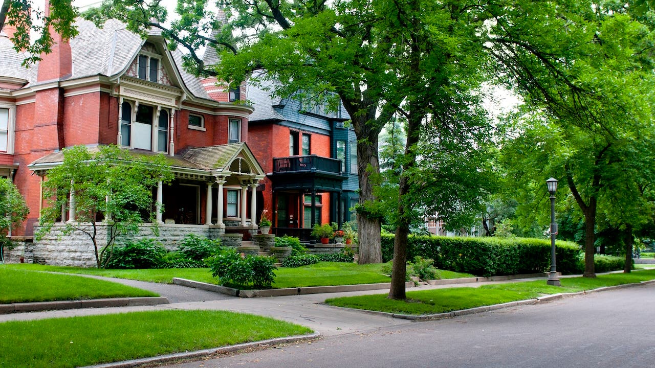 Victorian home exterior in St. Paul, Minnesota.