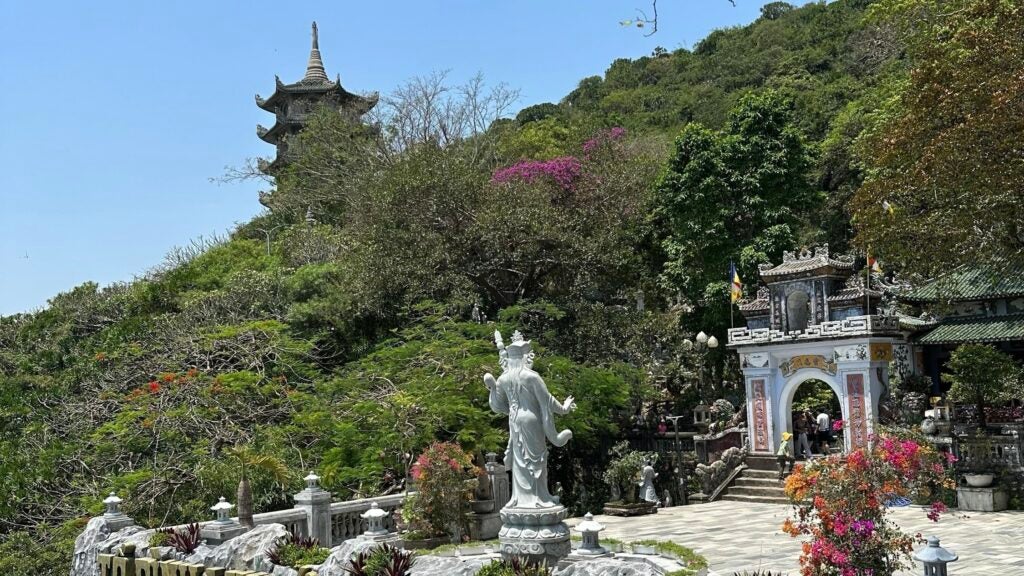 The Marble Mountains in Da Nang, Vietnam.