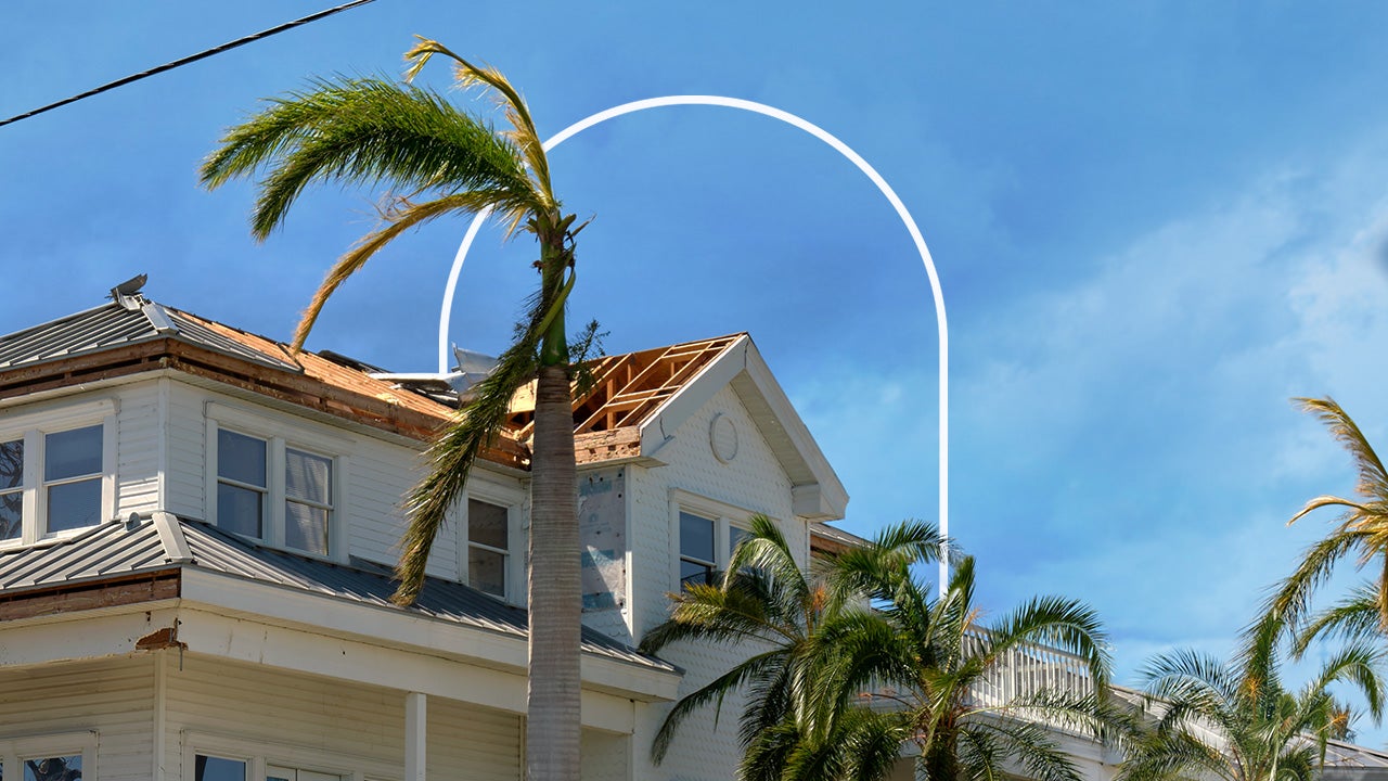 Florida home with blue skies