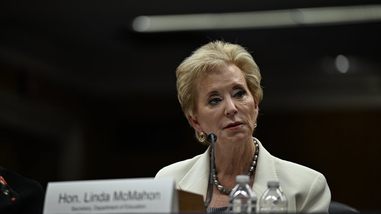 US Department of Education Secretary Linda McMahon