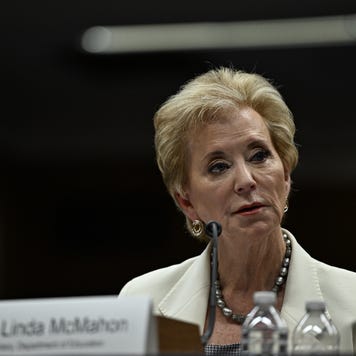 US Department of Education Secretary Linda McMahon