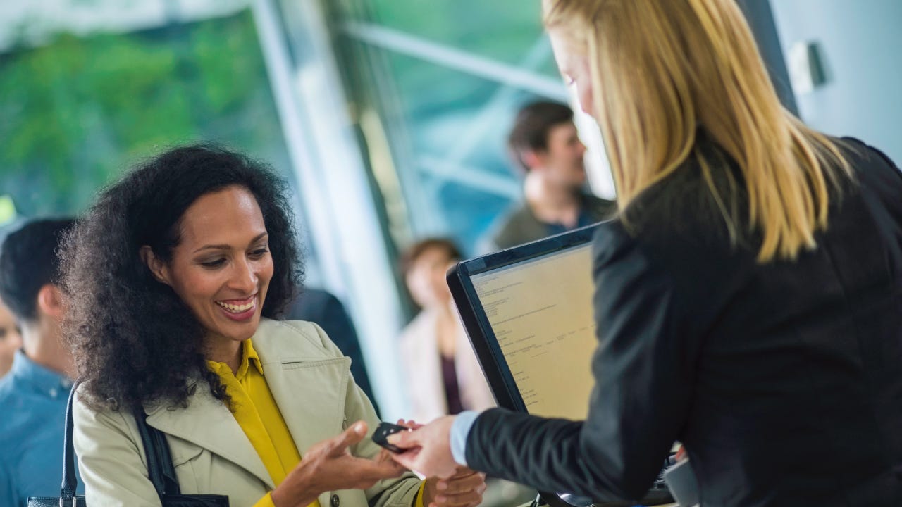 black person and white person