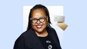 An illustration featuring a photo of Benét Wilson