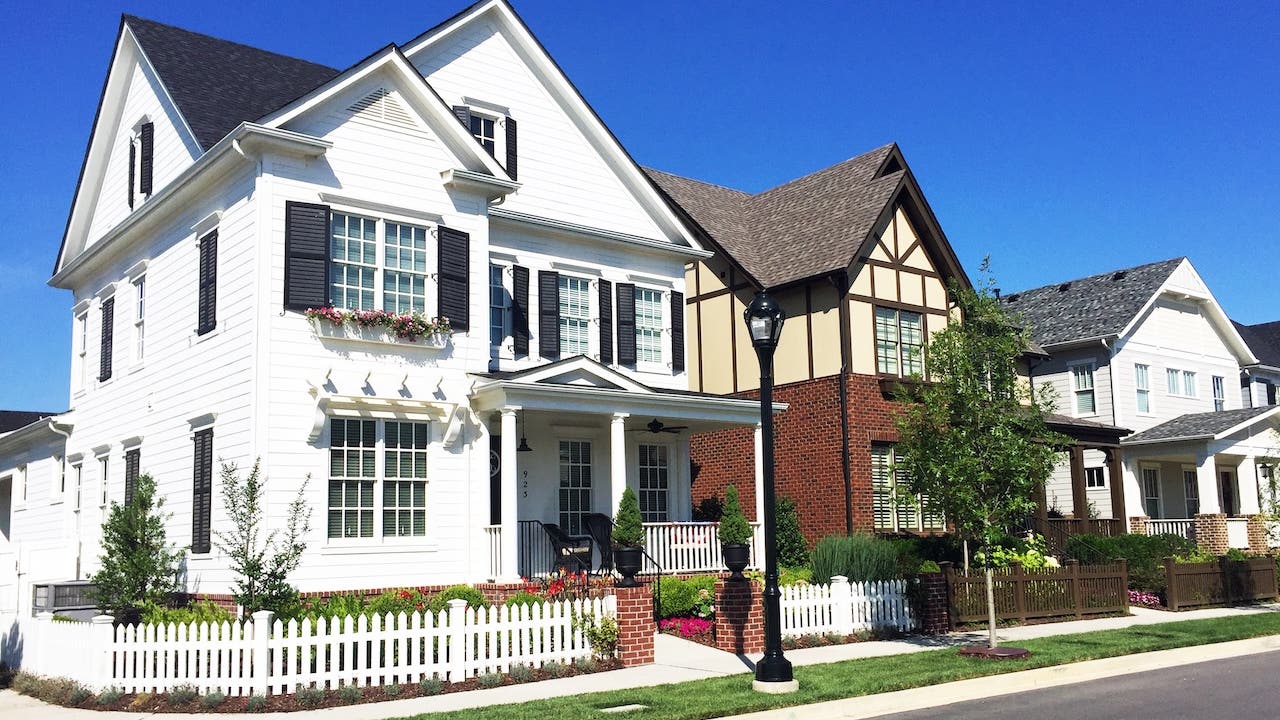 New traditionally styled homes in Westhaven, an upscale planned community in Franklin, Tennessee
